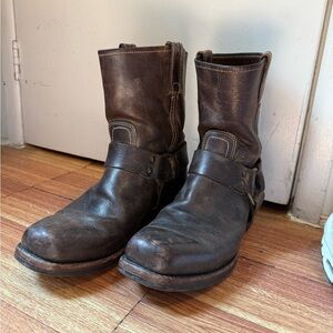 Vintage Frye Moto Leather Boots Men’s 8.5